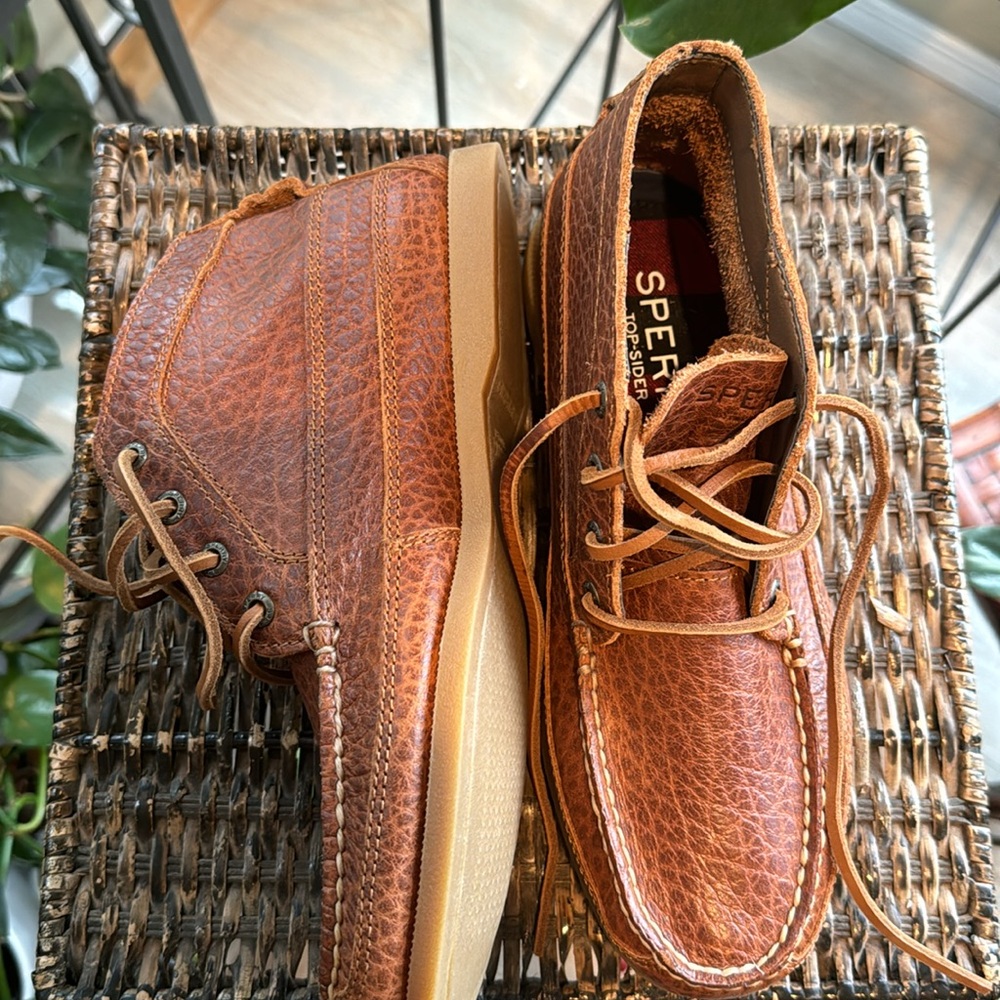 Sperry Brown Chukka Boots - Picture 3 of 7